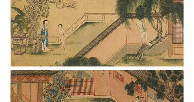 仇英《西厢记图页》：工笔重彩里的千年爱恋 每一帧都是会说话的戏