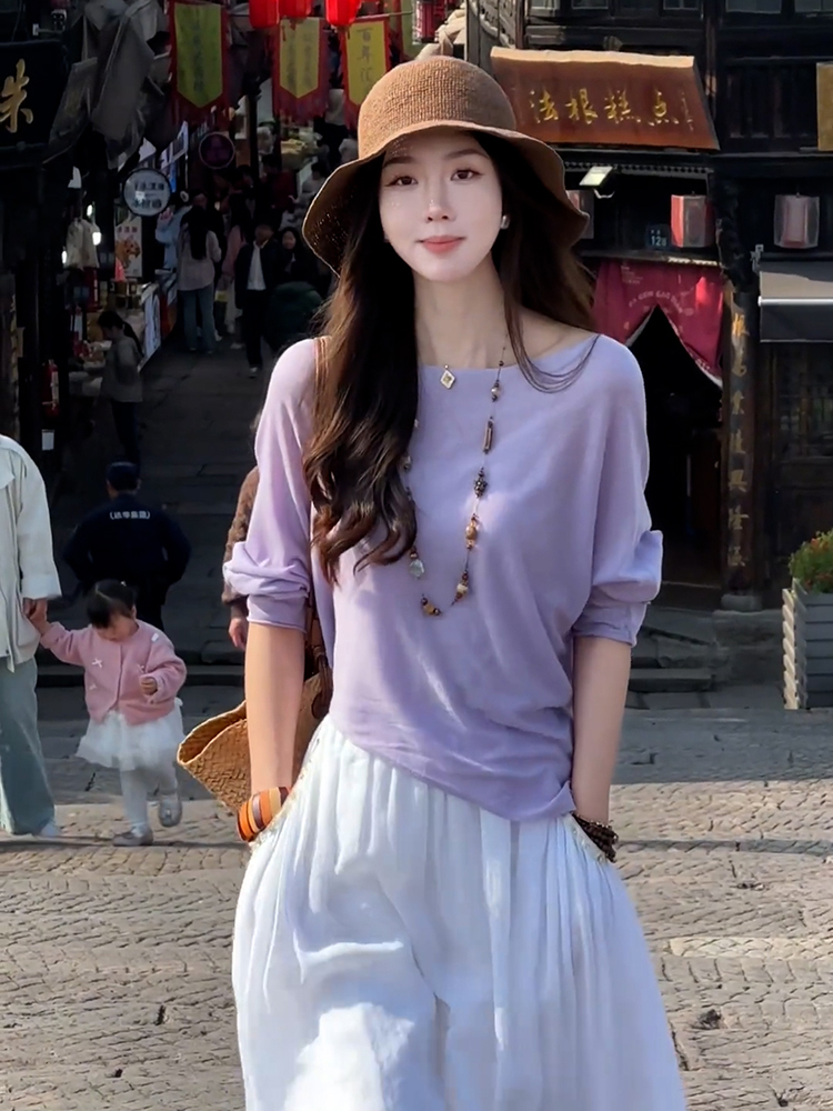 2025超火减龄独特超好看单穿上衣