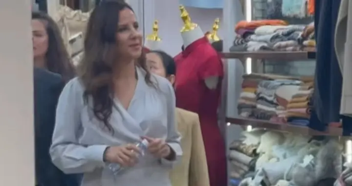 第一夫人塔玛拉现身上海，购买西装与旗袍，与中国小朋友亲切互动