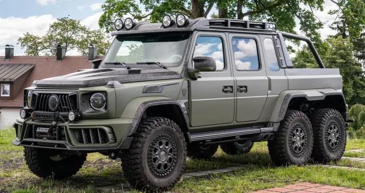 MANSORY全新终极越野车"Gronos 6x6"