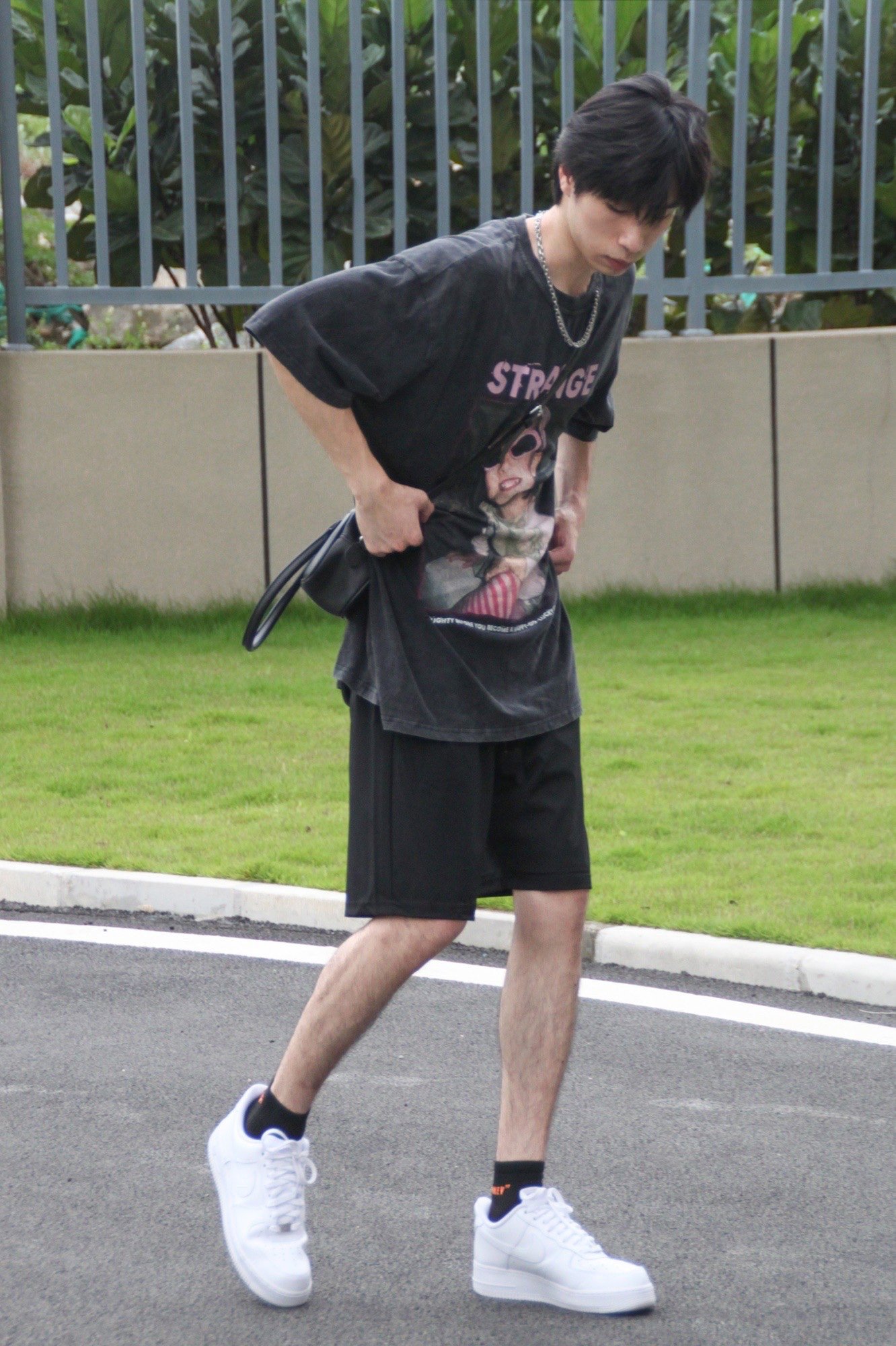 回力短裤男夏季新款冰丝宽松休闲跑步