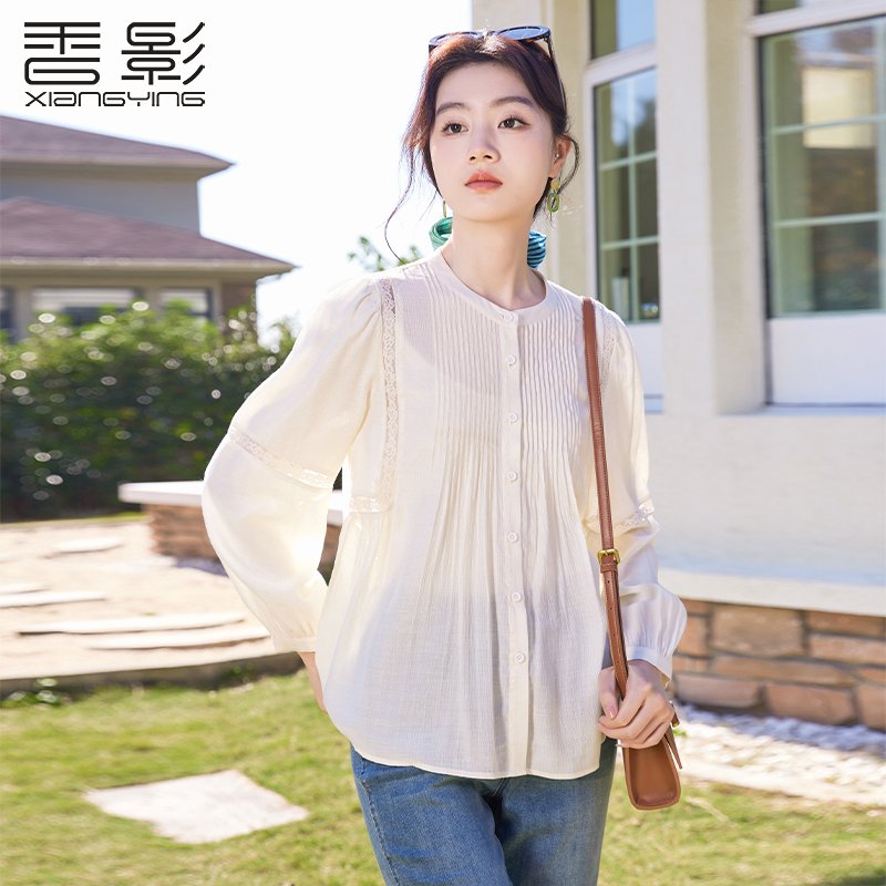 香影女新款衬衫上衣