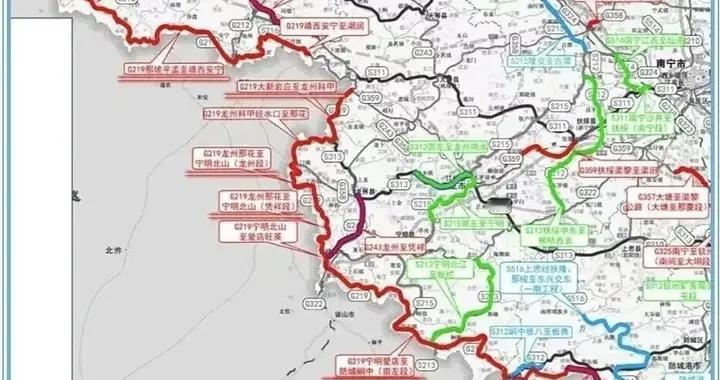 全长340公里！广西沿边国道大动脉升级！其中这段计划今年7月开工
