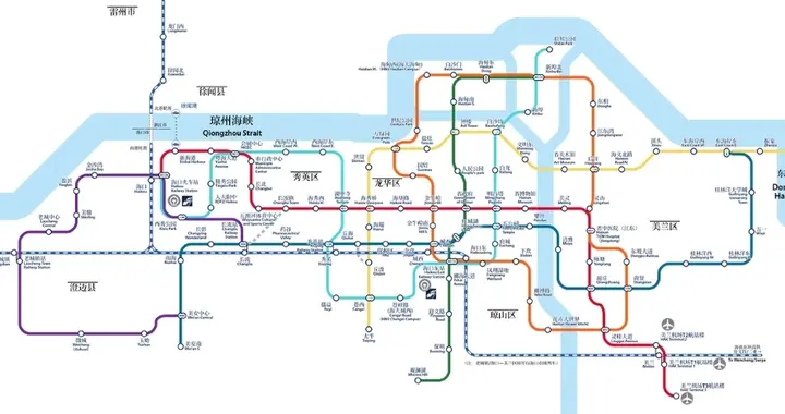 海口轨道规划争议不断：城区仅250万人，建6条线真的不会亏钱倒闭