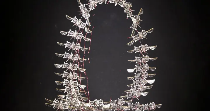 昆虫机器人装了个AI大脑，11秒连翻10个跟头