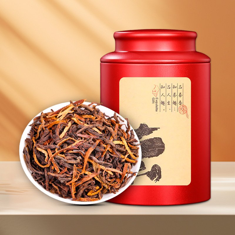 十年珍藏陈皮老熟茶