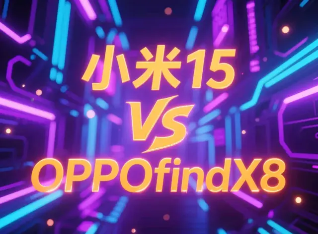 只差300元！小米15与OPPO Find X8终极对决，谁更值得入手？