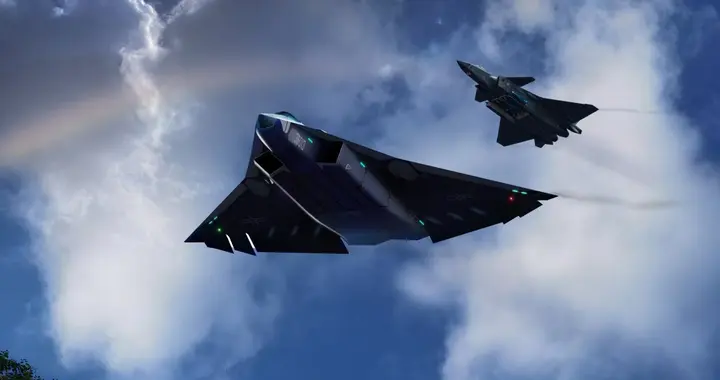 歼-36首次实现双机编队试飞，中国速度断代领先美俄！