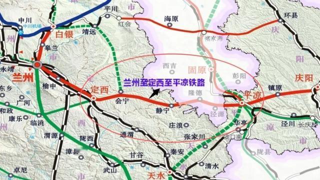 大大小小：定平铁路（假设指南昌至平凉铁路