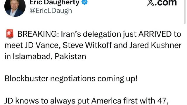 夏威夷北岸：🚨 突发消息：伊朗代表团刚