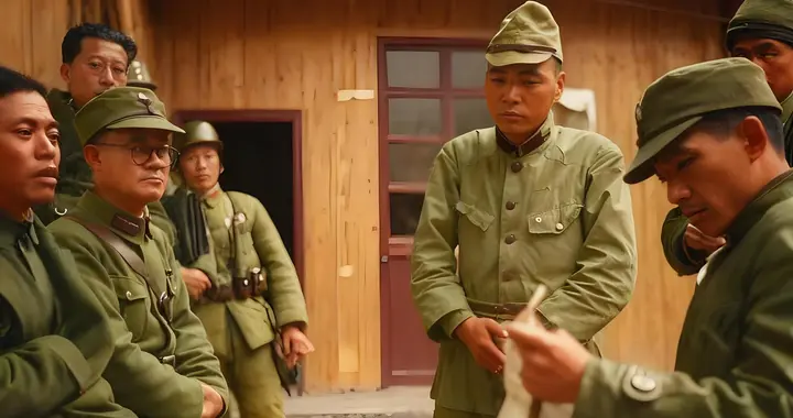 抗日战争时期老照片：五台县缠足妇女扛百斤弹药、日兵携艺妓摆姿