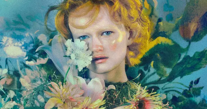 苏丹超模阿库尔，创意海洋艺术时尚摄影