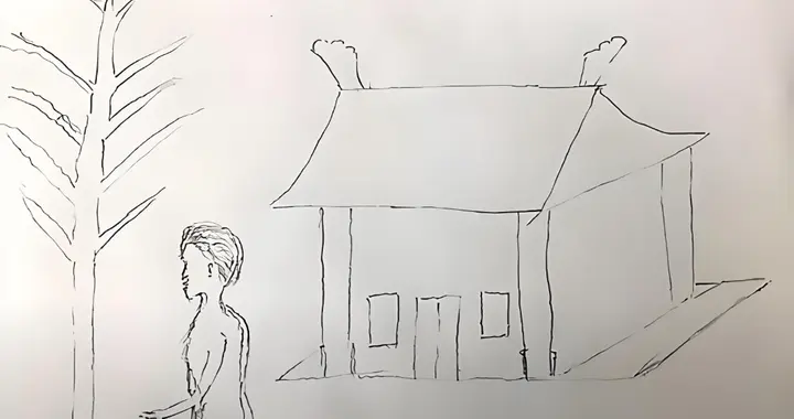 一审宣判前，白银案真凶高承勇画了一幅画，画中三样东西细思极恐