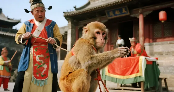 古代江湖艺人带只猴，真只是为了卖艺？错，其实猴子有个隐藏功能