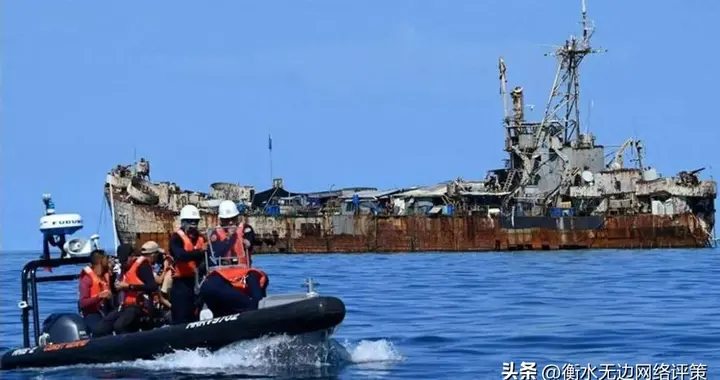 中国南海传来消息，就在昨日，马德雷山号补给成功，中方选择放行