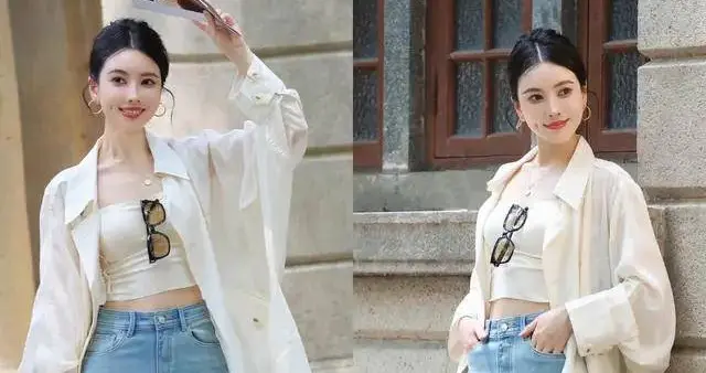 裤子在精不在多，有这条“牛仔裤”就够了，搭什么上衣都好看