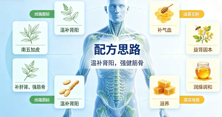 腰膝发冷腿脚无力，不止是缺钙！用好这款药，温补肾阳强筋骨