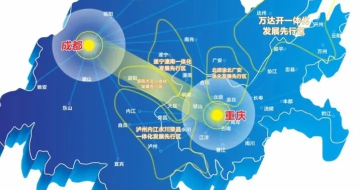 成渝中线高铁，能否让重庆和成都一飞冲天