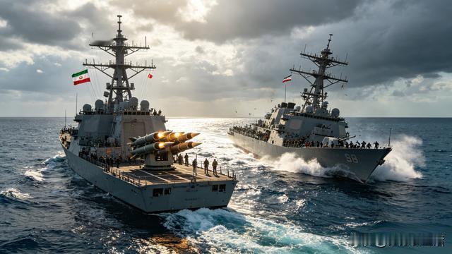 苏苏爱生活：：美军舰从霍尔木兹海峡