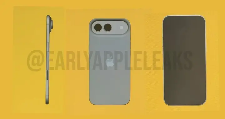 苹果双线出击：iPhone Air2外观出炉，折叠屏Ultra真机模也清晰了