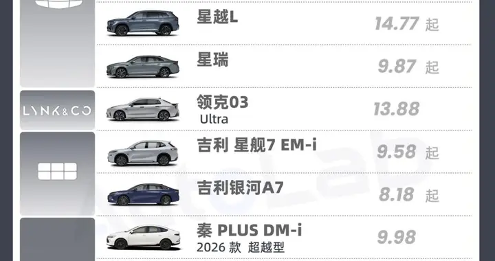 15万以内，带NOA的车已经有这么多了？