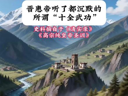 晋惠帝：我上我行不行？