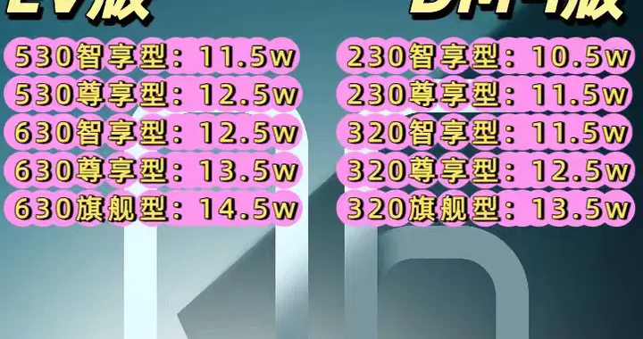 纯电混动双车组合，比亚迪2027款海豹06预扣款流出，仅10.5万起