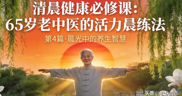 65岁老中医的晨起习惯：坚持30年，现在眼不花耳不聋腿脚利索