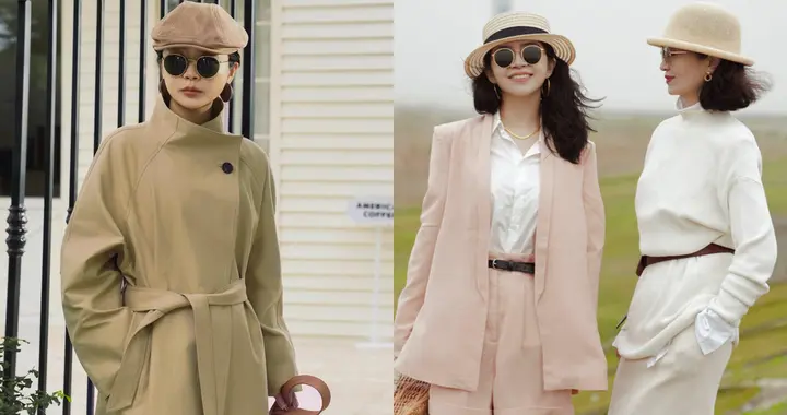 这对“母女”的秋日穿搭太绝了！优雅高级又很显气质，宛如姐妹花