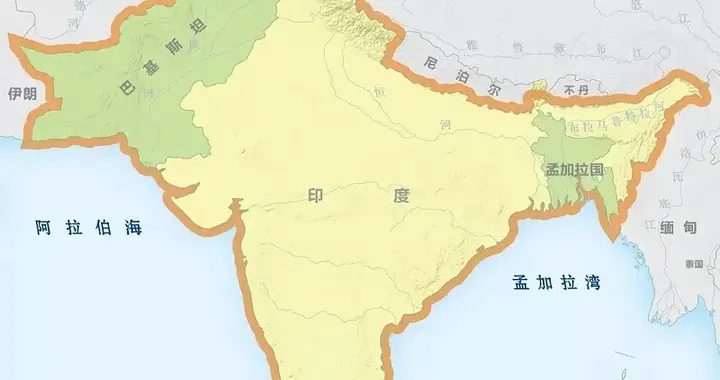 印度人担心的一件事：印度的国土消失在中国的下面，拦不住
