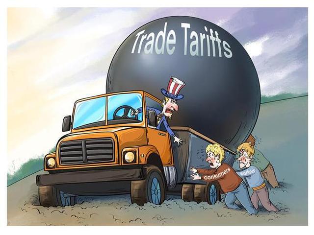 特朗普称上月关税赚了250亿美元，美民众说他们付的，是真的吗？