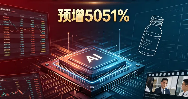 预增5051%，创新药+算力硬件+AI影视，三季度业绩爆发最猛8家公司