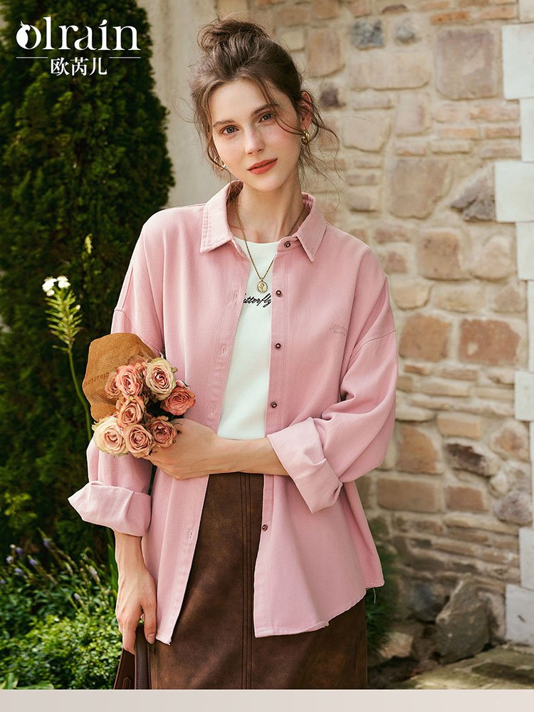 率性不失优雅！汲简休闲慵懒风衬衫外套