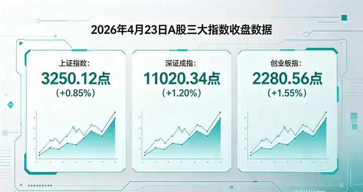 缩量震荡分化，科技独领风骚｜4月23日A股收盘速览