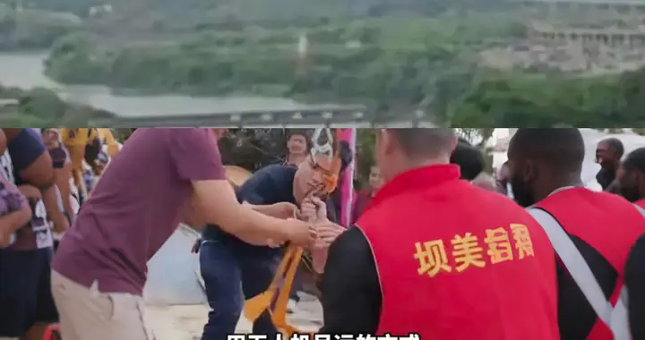 男子用无人机吊300斤猪羊上山，网友：猪都上天了