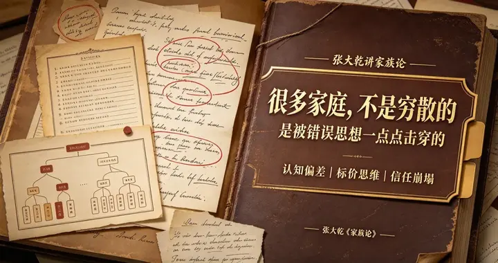 出轨背叛反复发生？家族论从根源杜绝家庭不忠