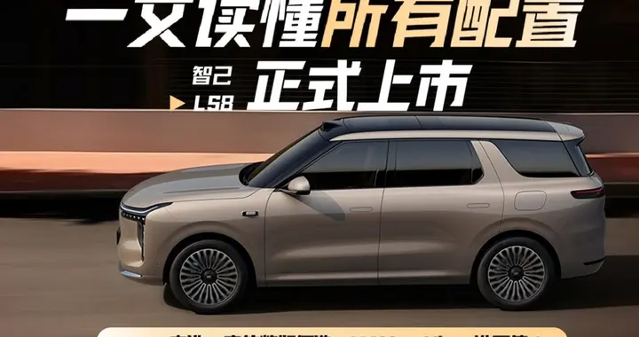 24.98万起售，60分钟大定破8K！一文读懂智己LS8所有配置