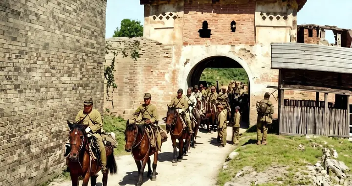 1939年，侵华日军从武宁县出发，入侵修水县三都沿途拍摄的照片