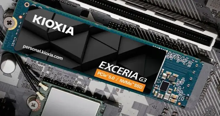 铠侠推出平价G3 M.2 SSD：QLC闪存+PCIe 5.0接口