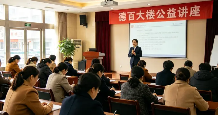 德城区：家长愁孩子手机成瘾，这场讲座把难题说透了