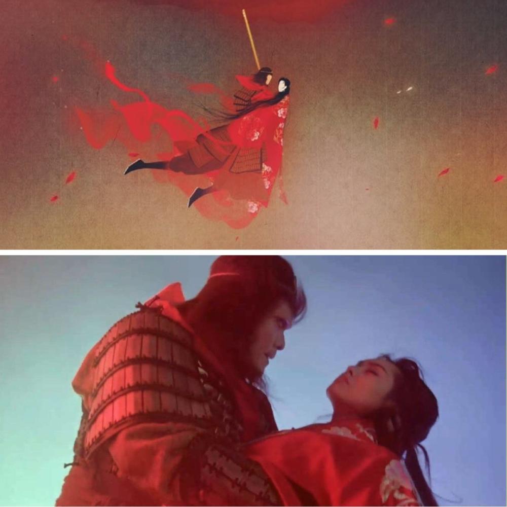 "我的意中人,是个盖世英雄      "我不带金箍,救不了她,      "你