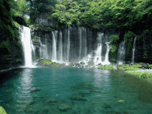 壁纸 风景 旅游 瀑布 山水 桌面 301_226 gif 动态图 动图