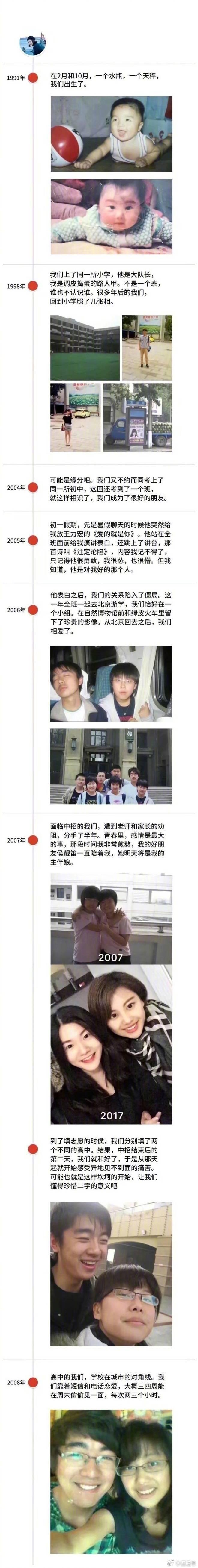 “你是嫁给那个高中让你哭的男生吗”今天你是最美的新娘