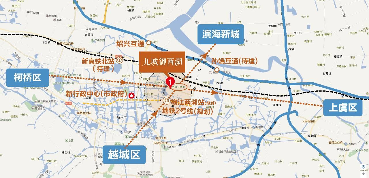 浙江大湾区正式亮相两湖将成绍兴最先起飞的地方