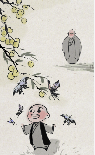 一禅小和尚:很多时候不是我们去看父母的背影