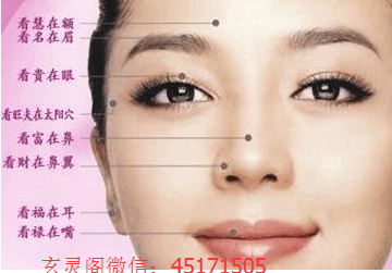 玄灵阁民间面相算命顺口溜非常可怕准的离谱
