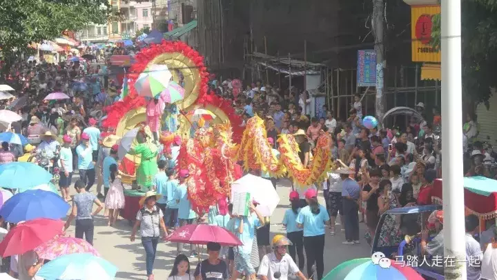 图说马踏中秋节:2017马踏中秋民俗风