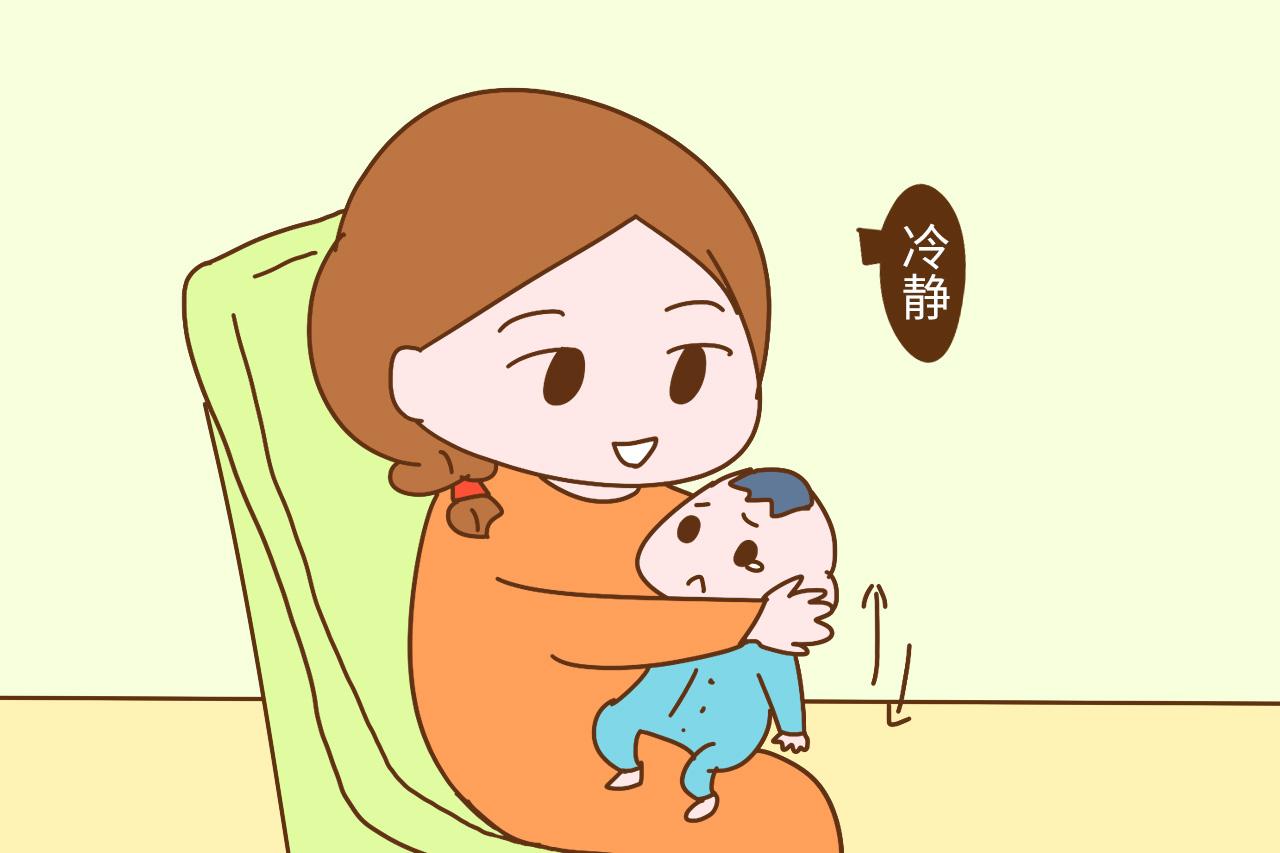 孩子出现意外受伤, 如何把伤害降到最低, 贾静雯的做法堪称教科书