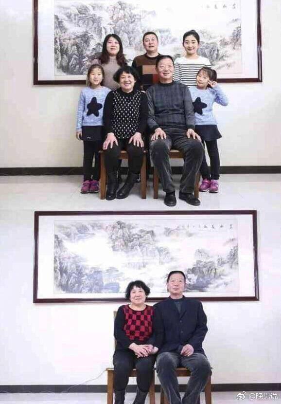 过年前后的全家福对比, 看完泪目了, 马上就过年了, 多陪陪自己的家人