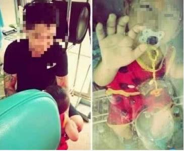 父亲对3岁亲生儿子这样做, 让人心疼! 网友: 警察已经在路上了!